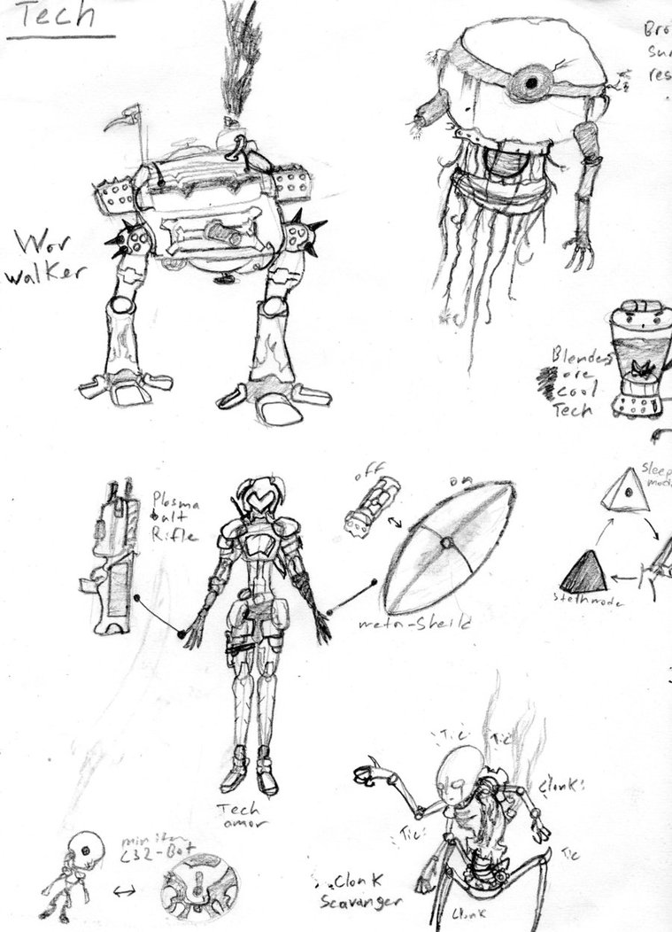 759x1052 Tech Sketch Part 1 By Bloody Chivalry - Tech Sketch