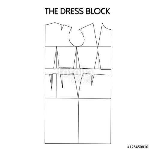 500x500 Flat Technical Sketch - Technical Sketch Fashion