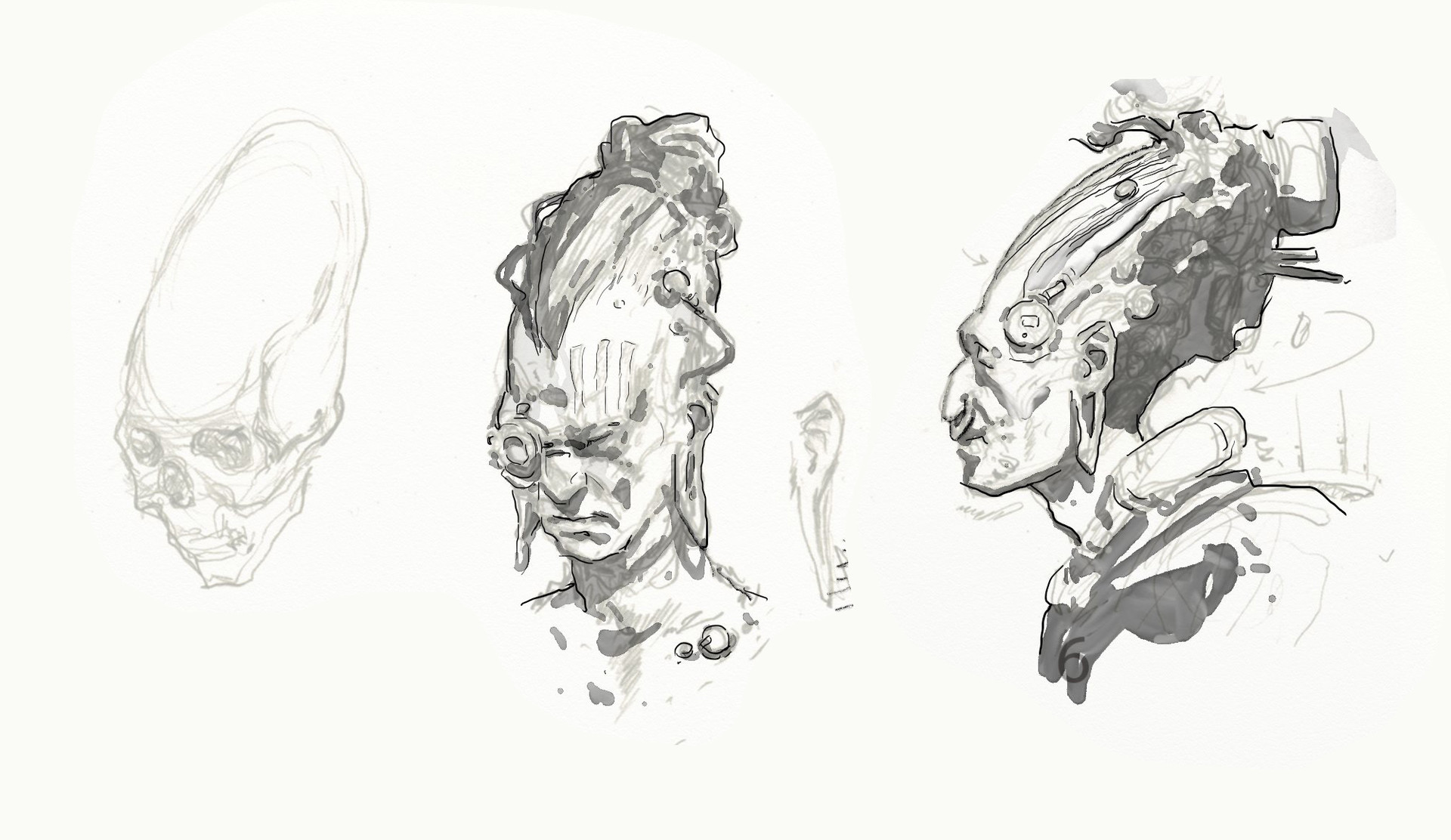 1920x1112 Artstation - Techno Sketch