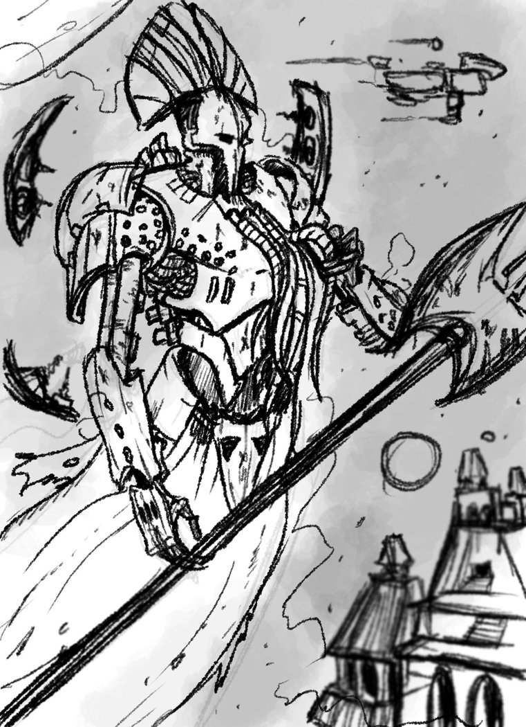 761x1050 Techno Sketch By Lordcarmi - Techno Sketch