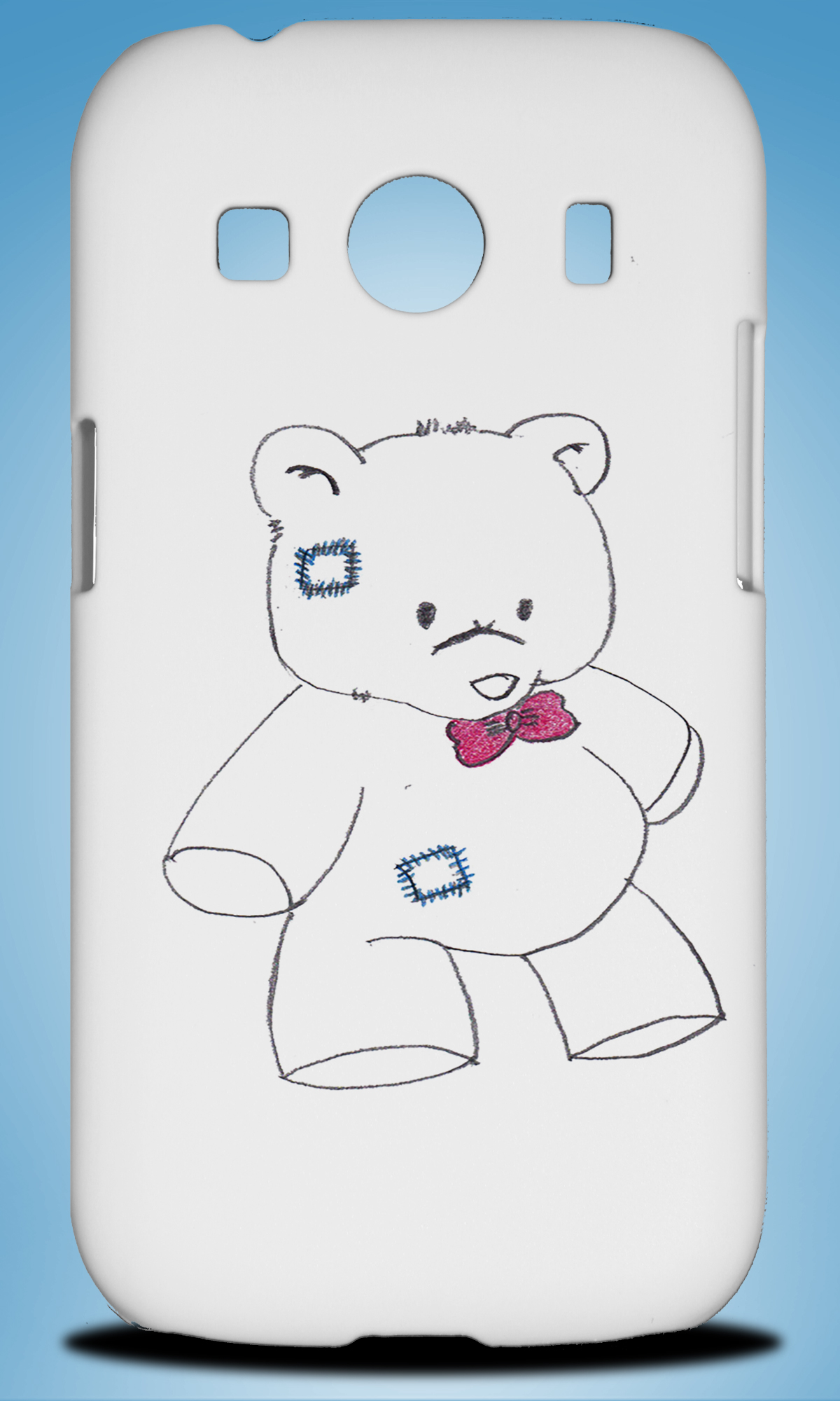 1200x2000 Teddy Bear Sketch Art Drawing - Teddy Bear Sketch