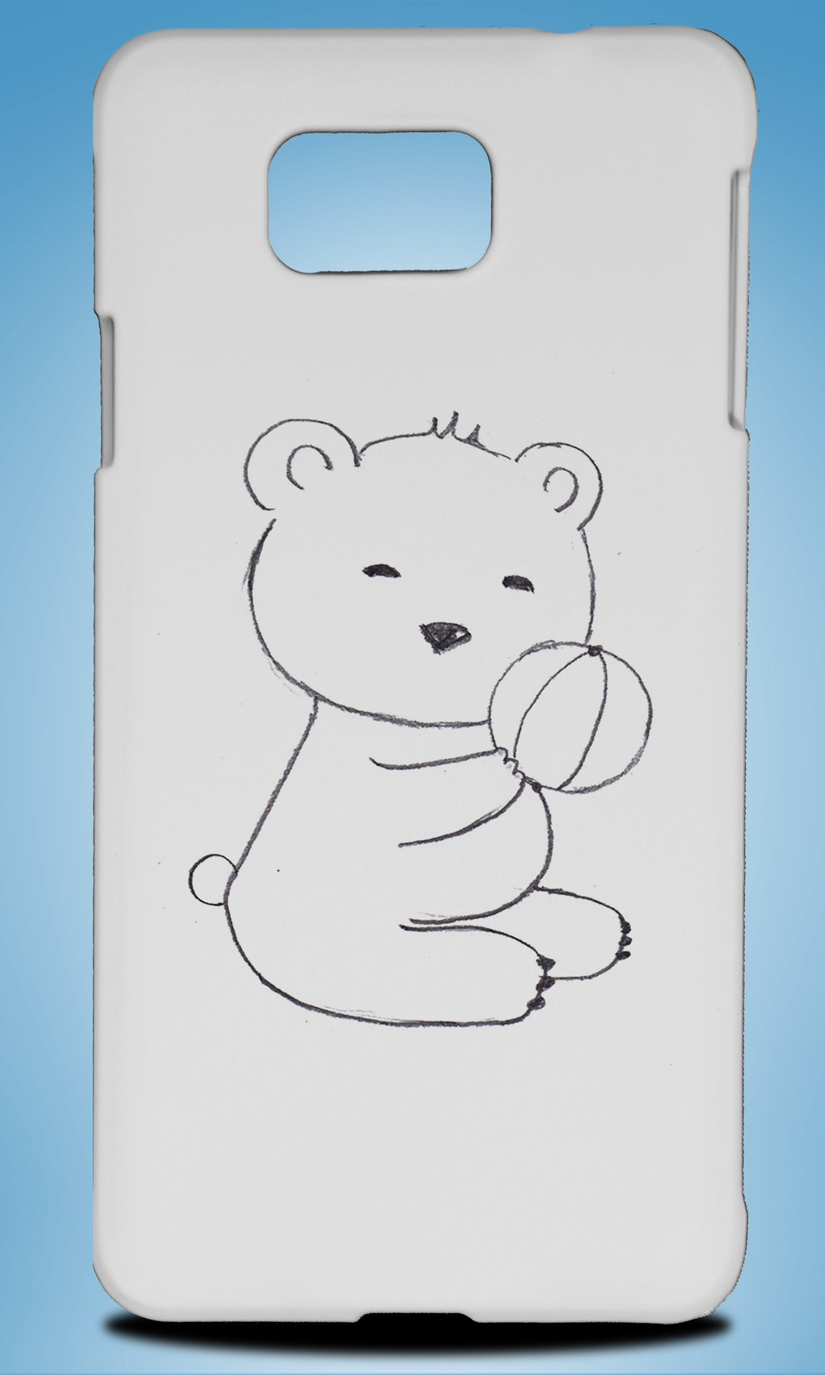 1200x2000 Teddy Bear Sketch Art Drawing - Teddy Bear Sketch