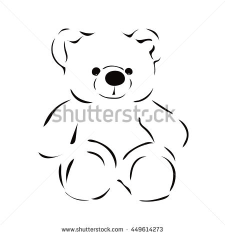 450x470 Photos Sketches Of Teddy Bears, - Teddy Bear Sketch Images