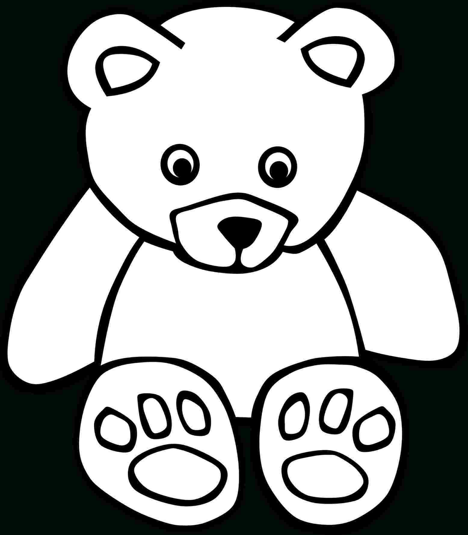 1556x1779 Tutorial Rhcom Happy Easy Drawing Of Teddy Bear For - Teddy Bear Sketch Step By Step