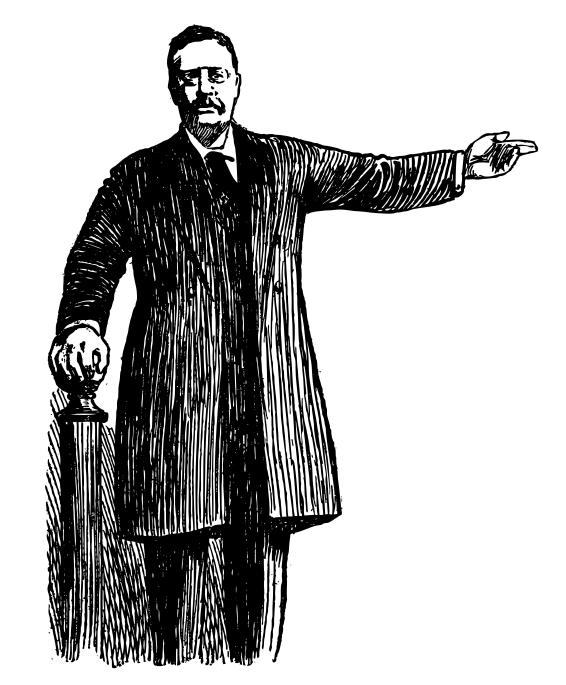 566x685 Teddy Roosevelt Clipart - Teddy Roosevelt Sketch