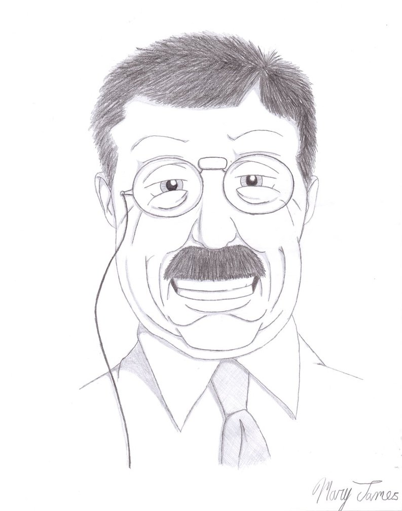 793x1008 Teddy Roosevelt By Milliegriffin - Teddy Roosevelt Sketch