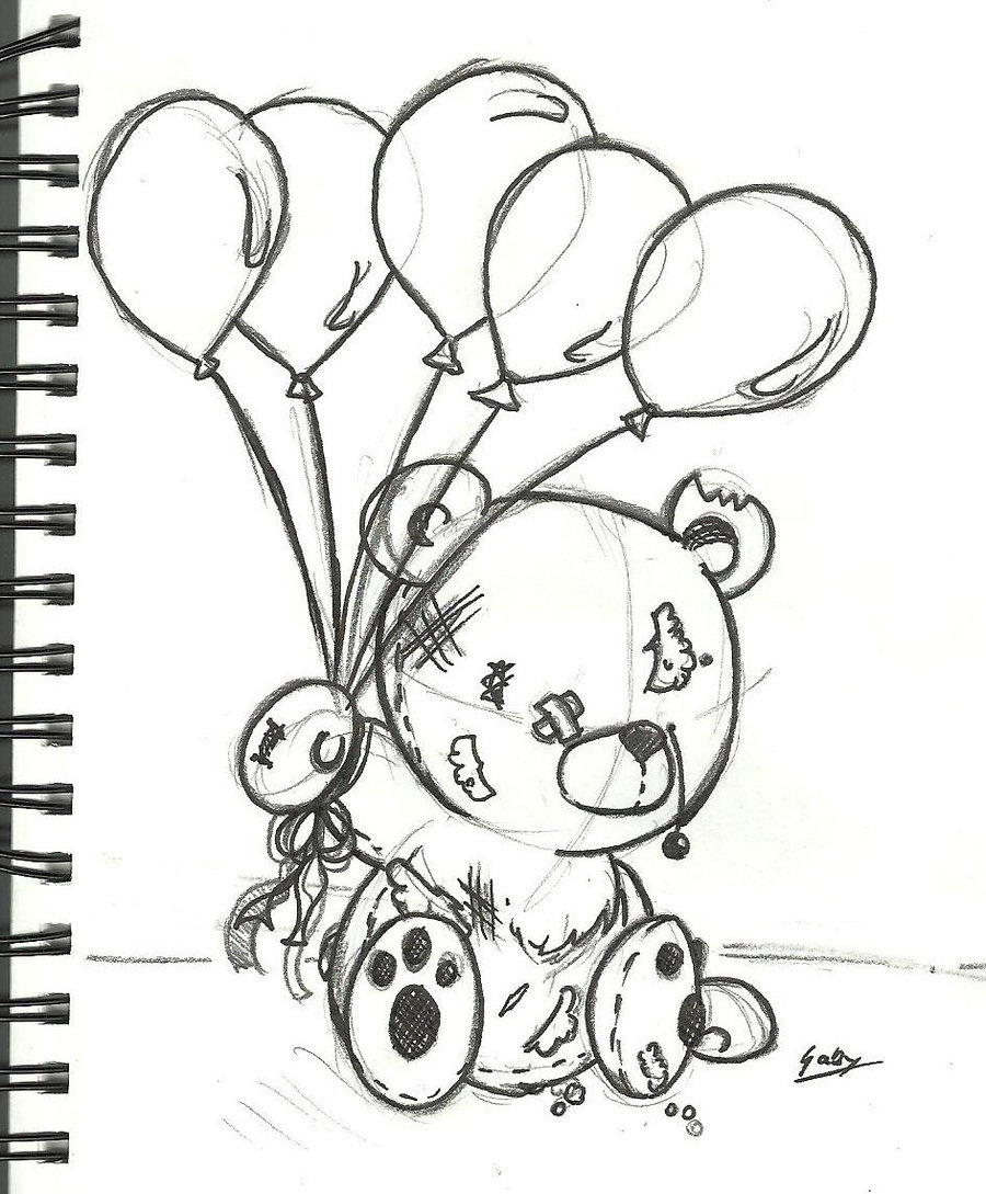 900x1089 Teddy Bear Drawing, Pencil, Sketch, Colorful, Realistic Art Images - Teddy Sketch