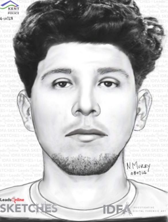 584x772 Kent Police Release Sketch Of Man Accused Of Luring Teen In Early - Teen Sketch