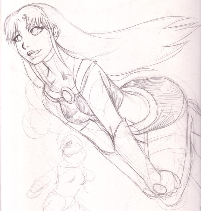 667x700 Rejected Teen Titans Sketch By Randymonki - Teen Sketch