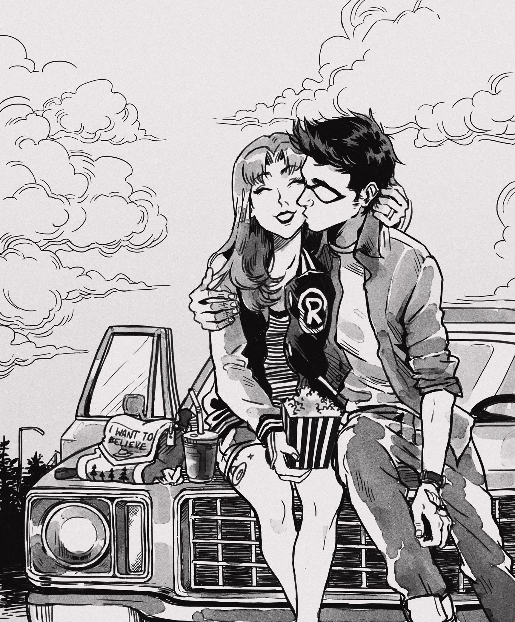 1695x2048 These Are Some Really Amazing Teen Titans Sketches By Gabriel - Teen Titans Sketch