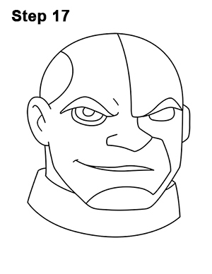 300x388 How To Draw Cyborg (Teen Titans) - Teen Titans Sketch