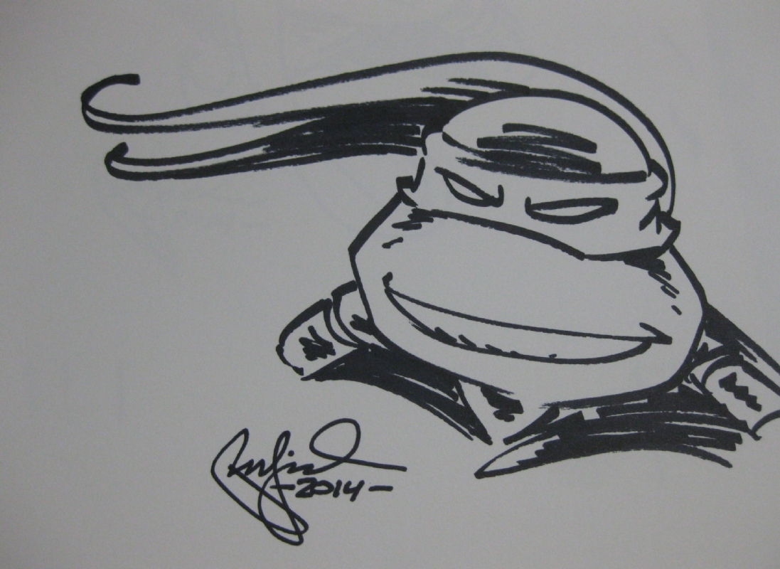 1097x800 Tmnt (Teenage Mutant Ninja Turtles) Sketch By Peter Laird, In Zog - Teenage Mutant Ninja Turtles Sketch