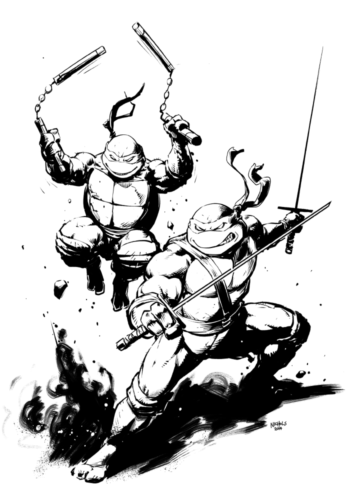 700x1000 Teenage Mutant Ninja Turtles - Teenage Mutant Ninja Turtles Sketch