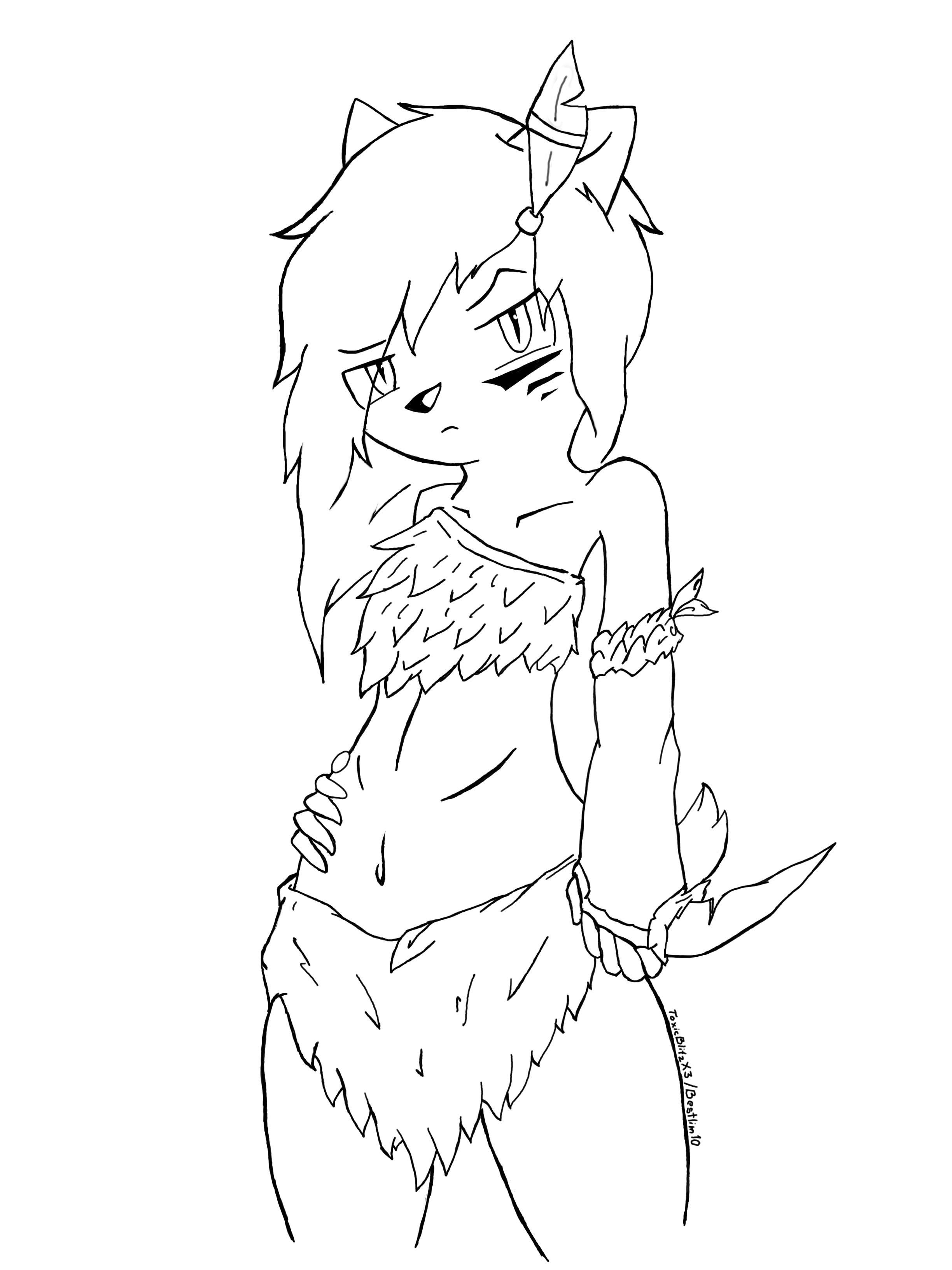 2448x3264 Teenager Yatiz Sketch Line By Toxicblitzx3 - Teenager Sketch