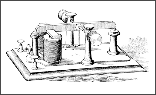 515x312 Morse Vail Henry Telegraph - Telegraph Sketch