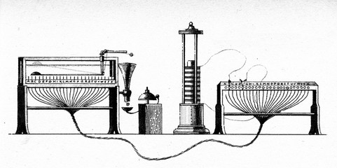 481x240 Search Photos Electrochemical Telegraph - Telegraph Sketch