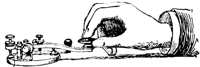 640x215 The History Of Amateur Radio - Telegraph Sketch