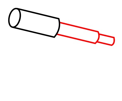 400x332 Drawing A Cartoon Telescope - Telescope Sketch