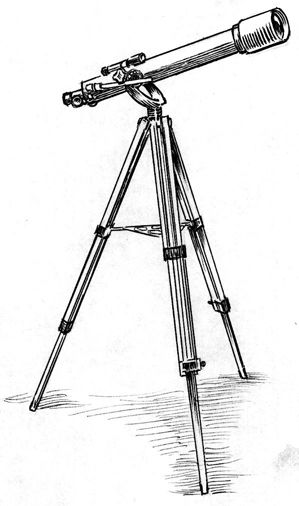 299x506 Telescope Drawing - Telescope Sketch