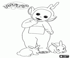 300x250 Teletubbies Coloring Pages Printable Games - Teletubbies Sketch