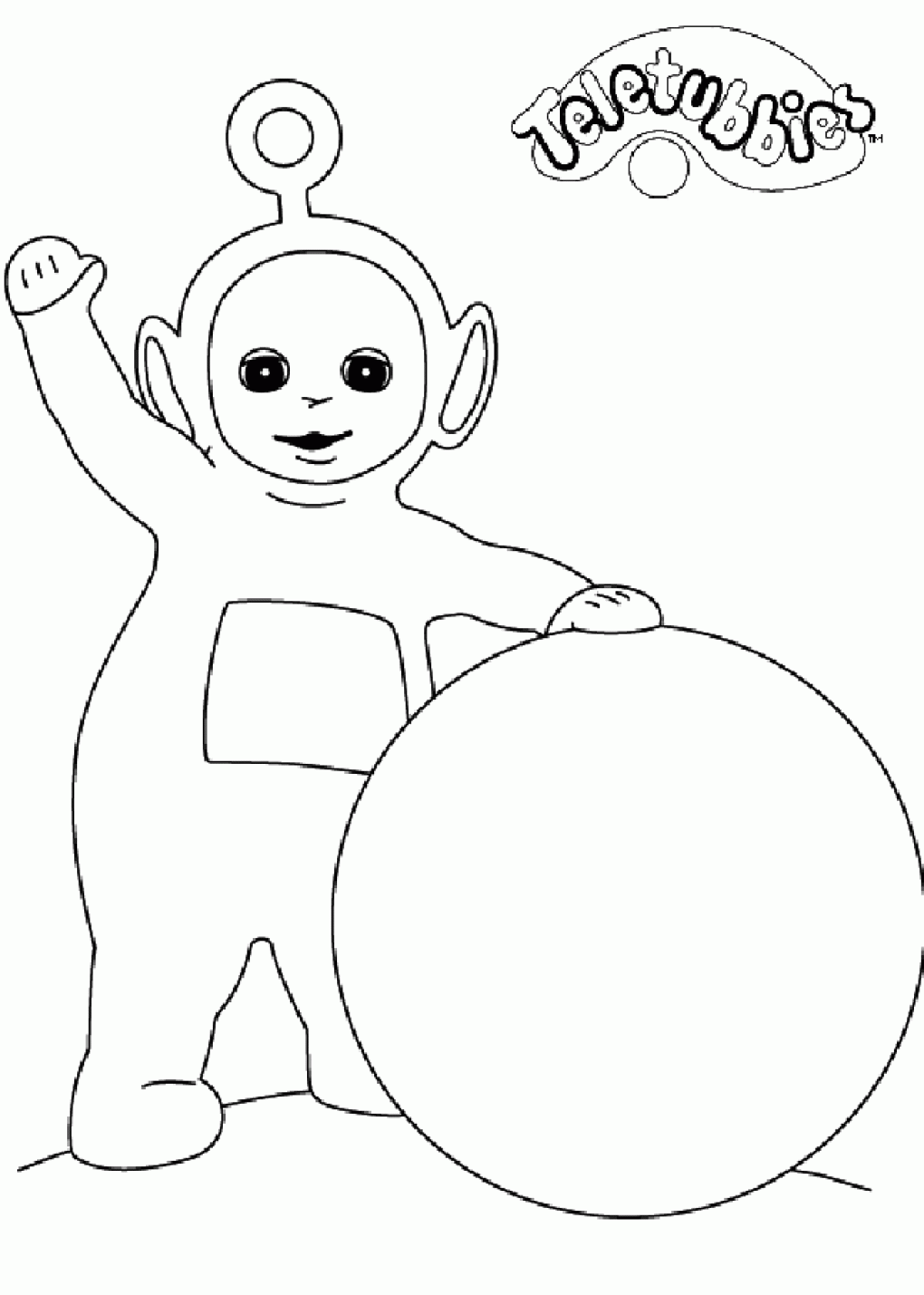 1020x1429 Free Printable Teletubbies Coloring Pages For Kids Things To - Teletubbies Sketch