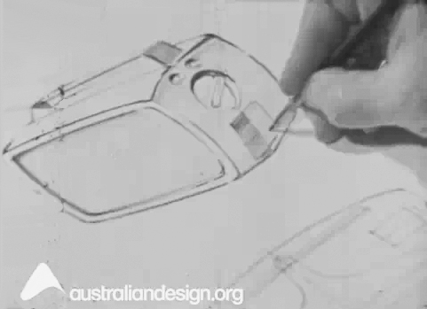 481x349 Industrial Design In Victoria Australia Awa P4 Television - Television Sketch