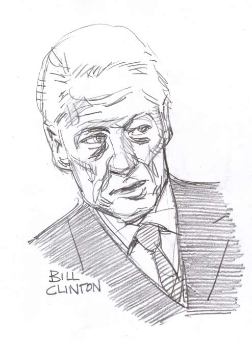 494x666 Television Sketches Artwork By D. B. Clemons - Television Sketch