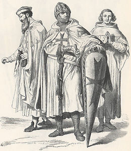 260x300 Poster - Templar Knight Sketch