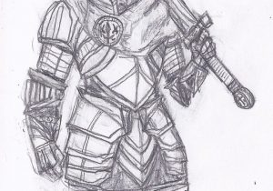 300x210 Drawings Of Knights Drawings Of Medieval Knights Templar Knight - Templar Knight Sketch