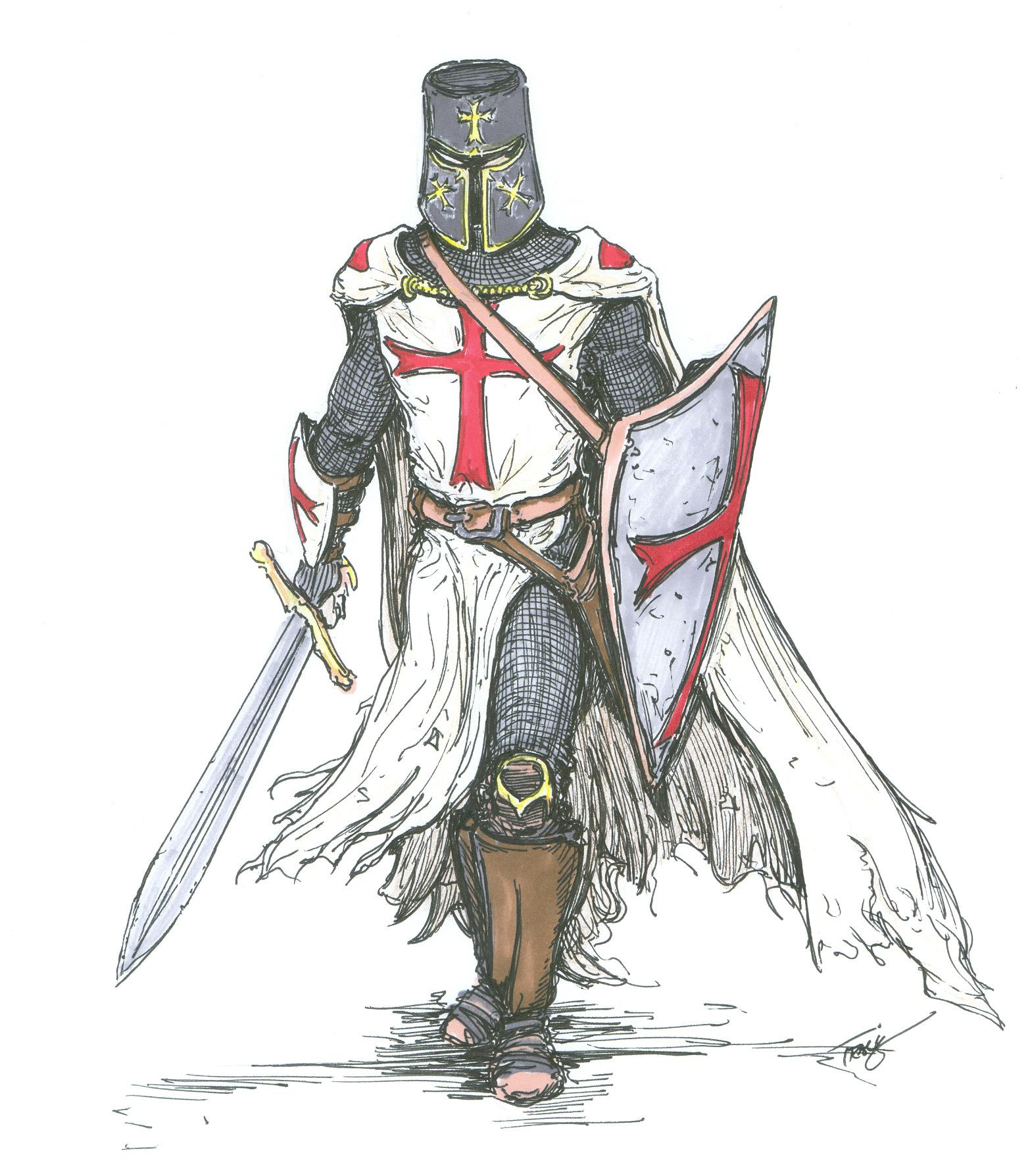 1563x1788 Image - Templar Sketch