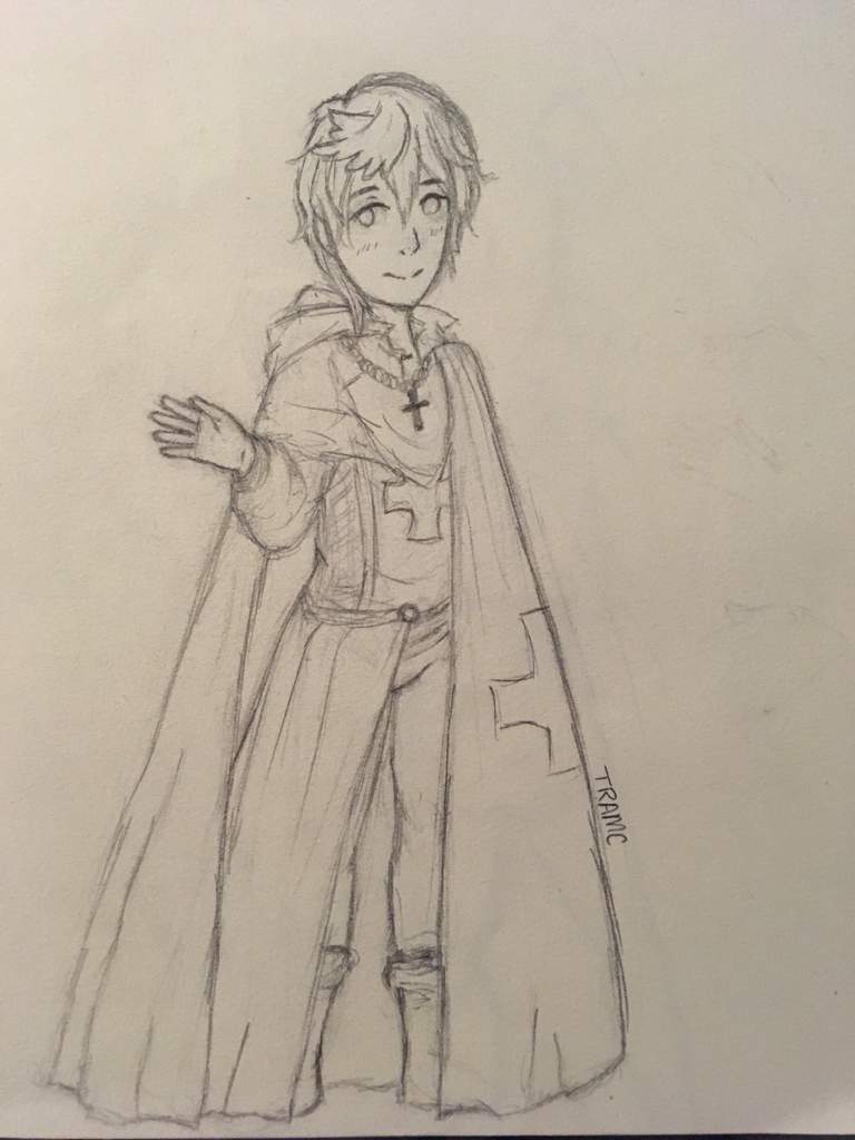 768x1024 Sketch Of The Knights - Templar Sketch