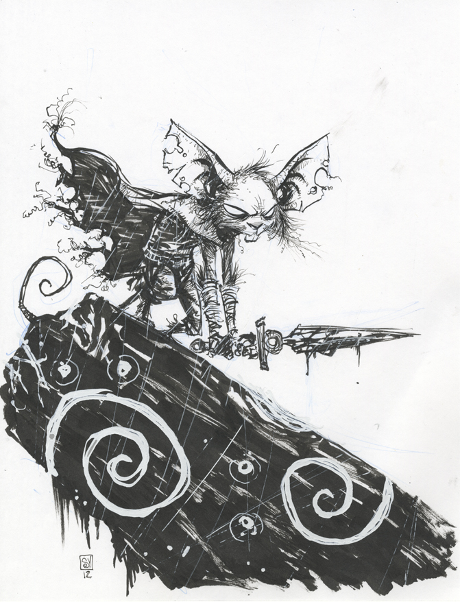 671x878 Mice Templar Daily Sketch - Templar Sketch