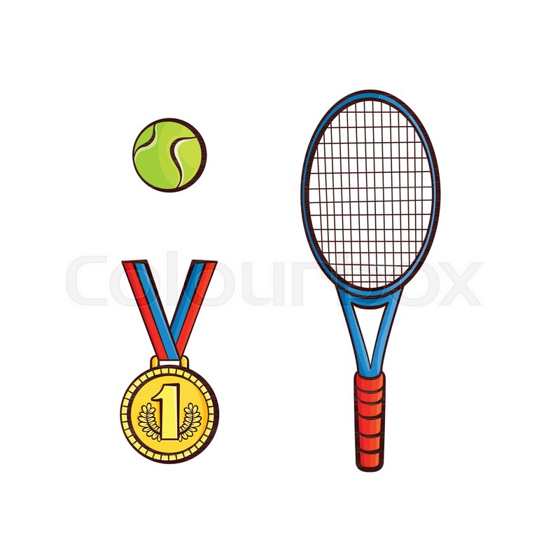 800x800 Vector Flat Sketch Tennis Ball, Racquet Sport Equipment, First - Tennis Ball Sketch