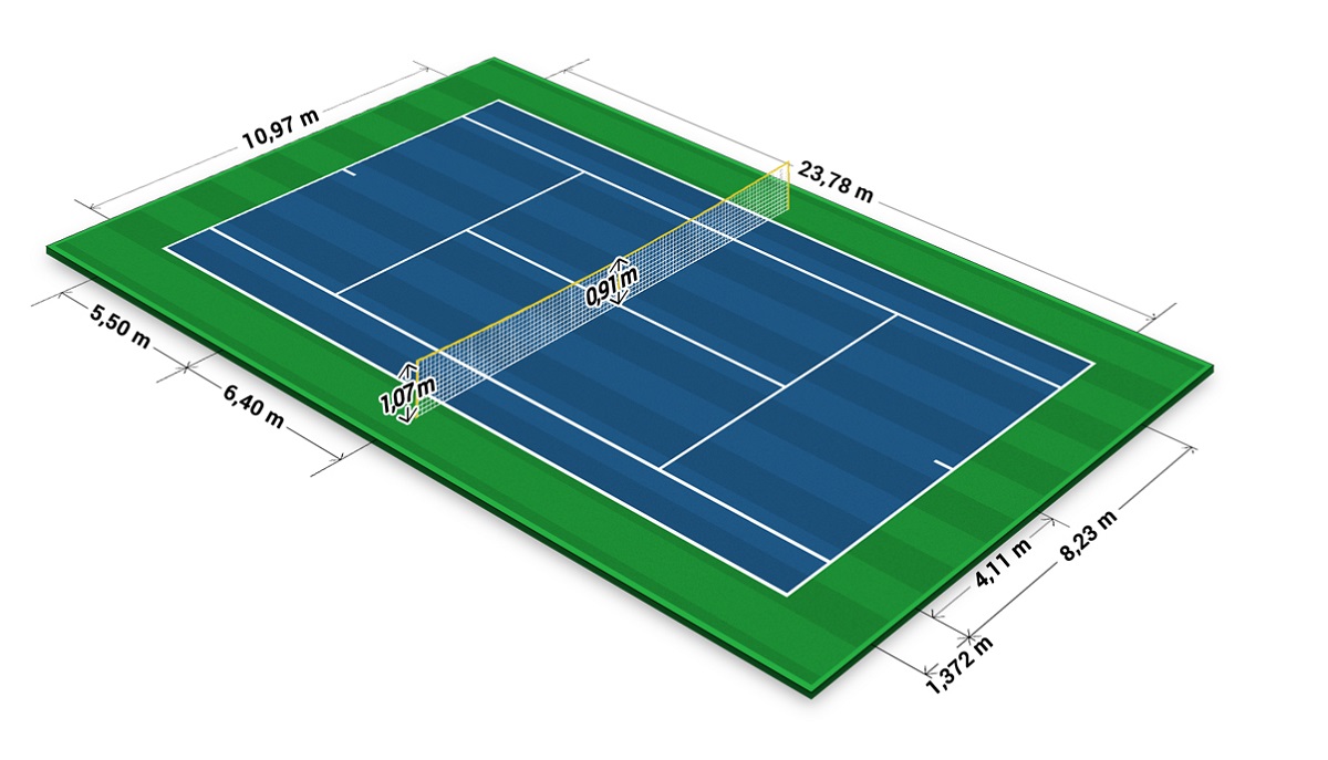 Tennis Court Sketch at Explore collection of