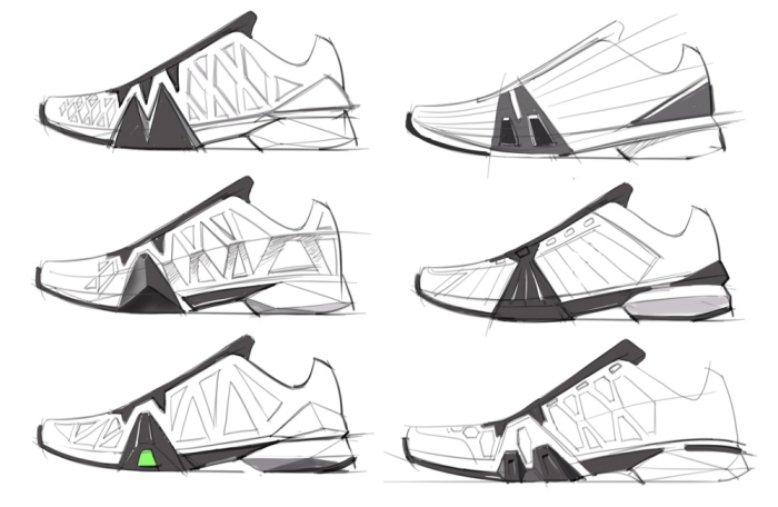 700x456 Prince Tennis Shoes By Ec Footwear Designer - Tennis Shoe Sketch