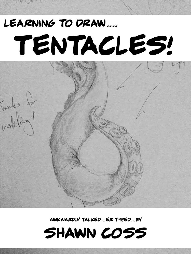 750x1000 Learning How To Draw Tentacles! - Tentacle Sketch