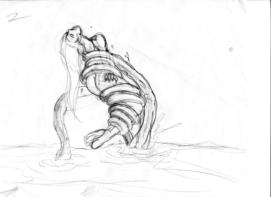 1024x744 Malaya Tentacle Sketch 3 By Theperilpimp - Tentacle Sketch