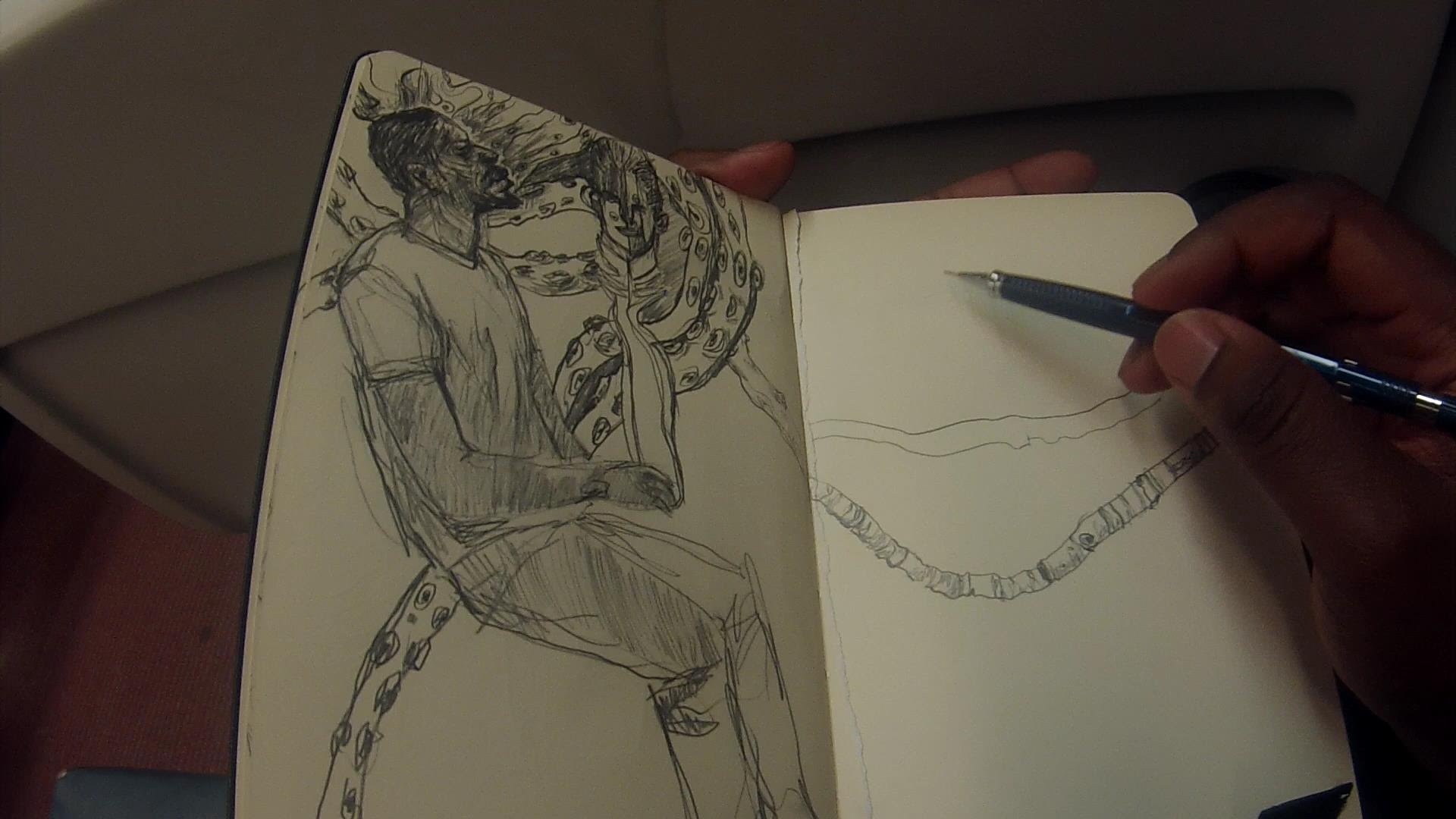 1920x1080 Metro Sketch Tentacle Phase (Part 1) - Tentacle Sketch