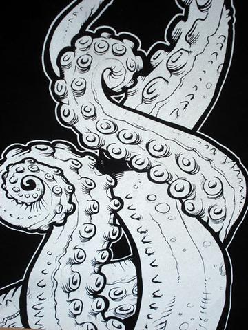 360x480 Missmonster Tentacle Bandanna Order Via Link - Tentacle Sketch
