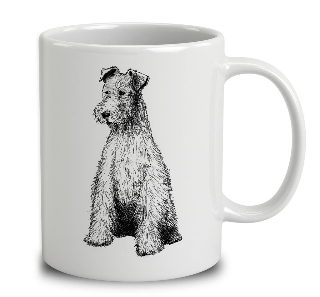 1024x949 Fox Terrier Sketch Mug Empire - Terrier Sketch