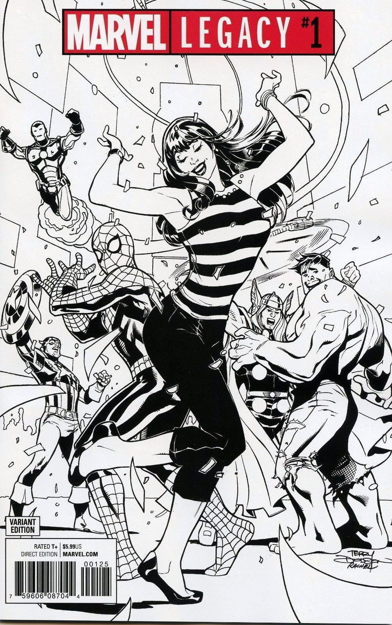 803x1280 Marvel Legacy - Terry Dodson Sketch