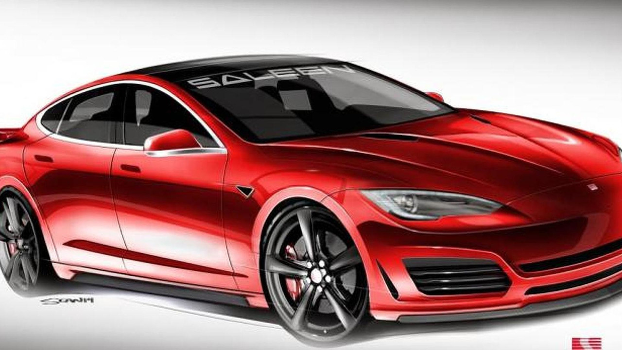 1280x720 Tesla Model S By Saleen Design Sketch Photos - Tesla Sketch