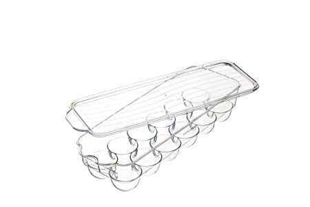 450x300 Kitchencraft Fridge Safe Plastic Egg Holder With Lid, 32.5 X 11.5 - Test Tube Rack Sketch