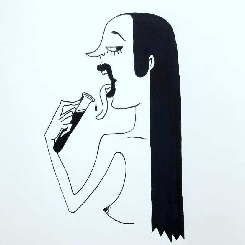 831x831 Testtube Pictures - Test Tube Sketch