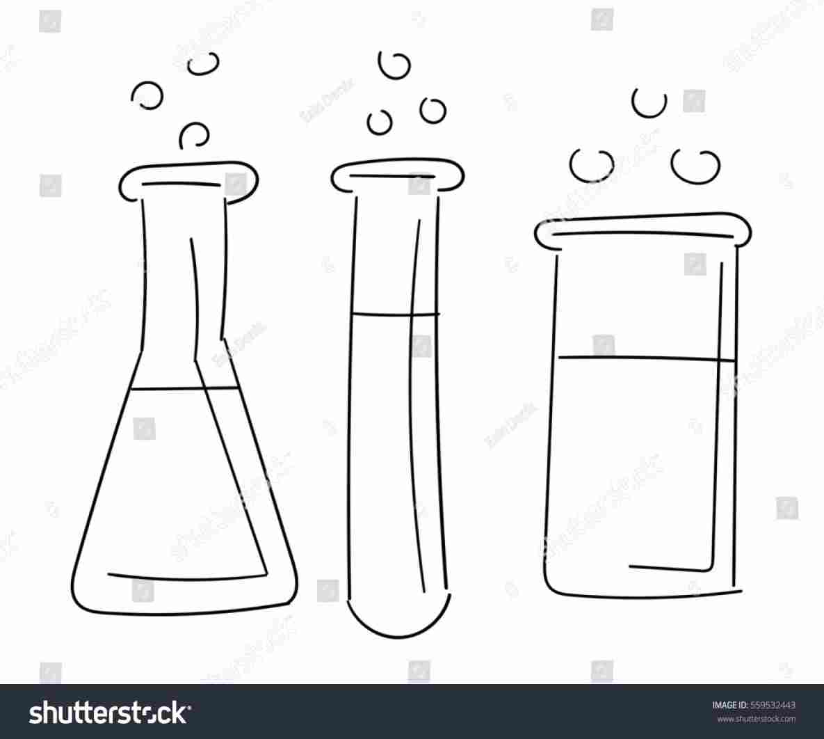 1185x1062 S Test Tube Drawing Stock Illustration - Test Tube Sketch