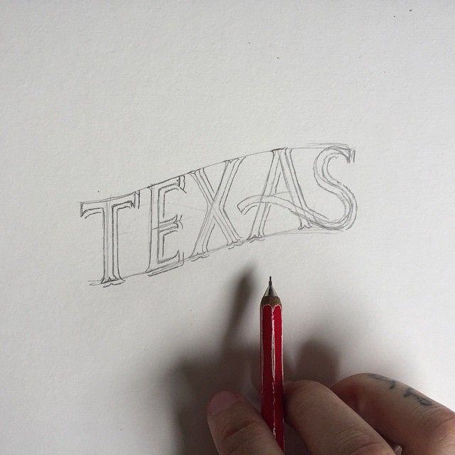 640x640 Sketch Of Our Texas Flag In The Works From @1924usnow - Texas Flag Sketch
