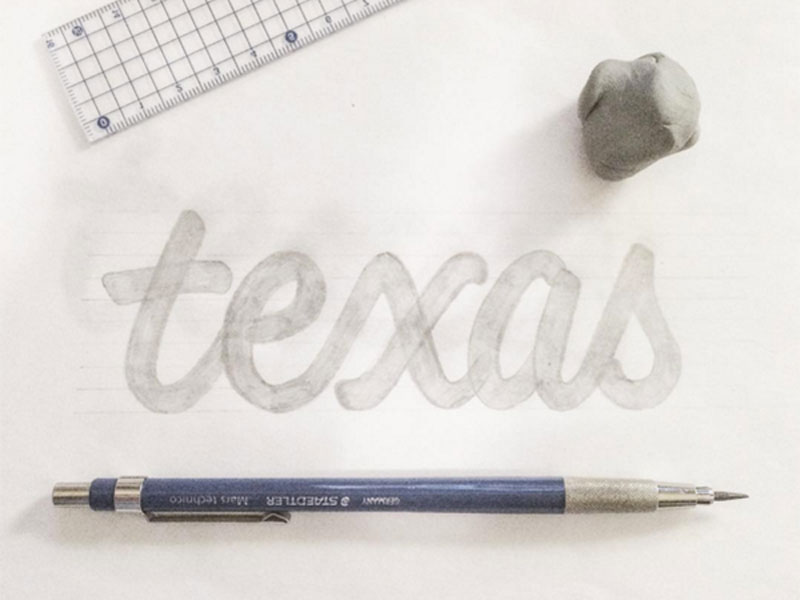 800x600 Texas Sketch By Tyler Fleming - Texas Sketch