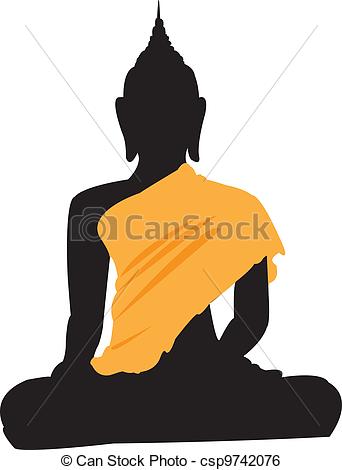 342x470 Collection Of Free Buddha Clipart Graphic. Download On Ubisafe - Thai Buddha Sketch