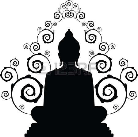 450x447 Buddha Clipart Thailand - Thai Buddha Sketch