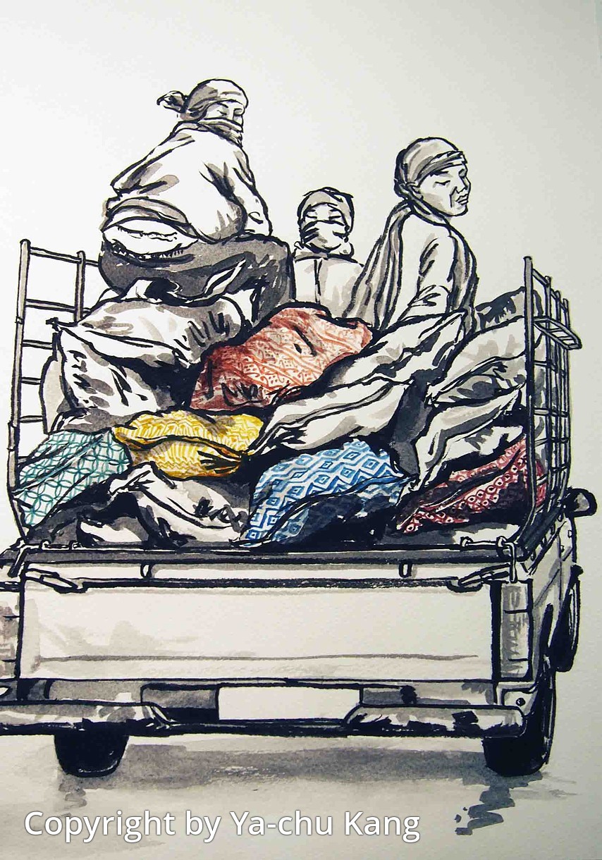 854x1220 Ya Chu Kang - Thailand Sketch